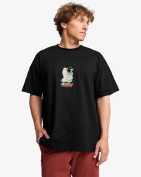 0 Built To Last Og - T-shirt met korte mouwen voor Heren Black EBYZT00389 Billabong
