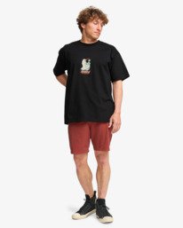 2 Built To Last Og - T-shirt met korte mouwen voor Heren Black EBYZT00389 Billabong