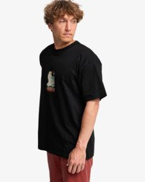 3 Built To Last Og - T-shirt met korte mouwen voor Heren Black EBYZT00389 Billabong