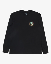5 Rockies - Maglietta a Maniche Lunghe da Uomo Black EBYZT00390 Billabong