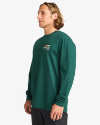 3 Range - Longsleeve für Männer Grün EBYZT00391 Billabong