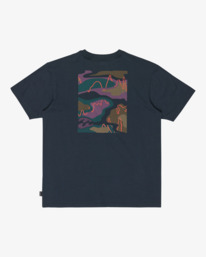 6 Scribbly - Short Sleeve T-Shirt for Men Blue EBYZT00398 Billabong