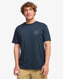 0 Scribbly - Short Sleeve T-Shirt for Men Blue EBYZT00398 Billabong