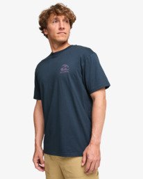 3 Scribbly - Short Sleeve T-Shirt for Men Blue EBYZT00398 Billabong