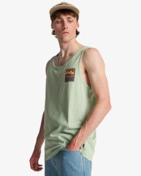 3 Stamp - D&eacute;bardeur pour Homme Vert EBYZT00489 Billabong