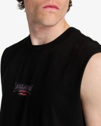 4 Burleigh - Mouwloos T-shirt voor Heren Black EBYZT00491 Billabong