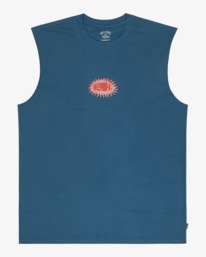 5 Burn Out - T-Shirt f&uuml;r M&auml;nner Blau EBYZT00492 Billabong