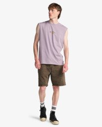 1 Burn Out - T-shirt sans manches pour Homme Violet EBYZT00492 Billabong