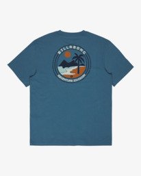 7 Rockies - Short Sleeve T-Shirt for Men Blue EBYZT00497 Billabong