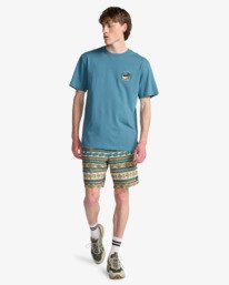 2 Rockies - Short Sleeve T-Shirt for Men Blue EBYZT00497 Billabong