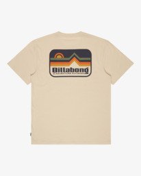 6 Range - Short Sleeve T-Shirt for Men Beige EBYZT00498 Billabong