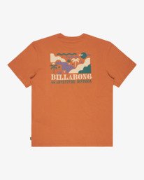 6 Range - T-shirt met korte mouwen voor Heren Brown EBYZT00498 Billabong