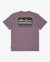 6 Range - T-shirt met korte mouwen voor Heren Purple EBYZT00498 Billabong