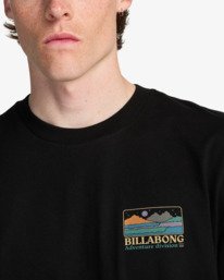 4 Range - Short Sleeve T-Shirt for Men Black EBYZT00498 Billabong
