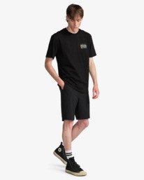 2 Range - Short Sleeve T-Shirt for Men Black EBYZT00498 Billabong