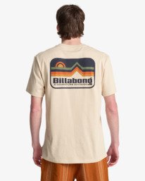 1 Range - Short Sleeve T-Shirt for Men Beige EBYZT00498 Billabong