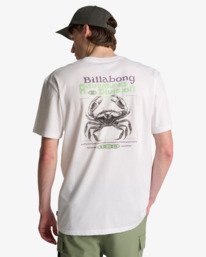 1 Fauna - Short Sleeve T-Shirt for Men White EBYZT00499 Billabong