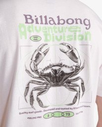 4 Fauna - Short Sleeve T-Shirt for Men White EBYZT00499 Billabong