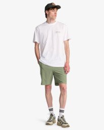 2 Fauna - Short Sleeve T-Shirt for Men White EBYZT00499 Billabong