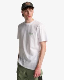 3 Fauna - Short Sleeve T-Shirt for Men White EBYZT00499 Billabong