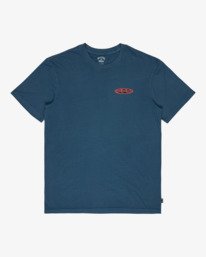 6 Since 73 Poster - T-Shirt &agrave; manches courtes pour Homme Bleu EBYZT00504 Billabong