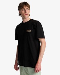 3 Segment - T-shirt met korte mouwen voor Heren Black EBYZT00509 Billabong