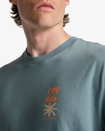 4 Segment - T-shirt met korte mouwen voor Heren Blue EBYZT00509 Billabong