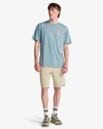 2 Segment - T-shirt met korte mouwen voor Heren Blue EBYZT00509 Billabong