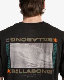 4 Secret Spot - T-shirt met korte mouwen voor Heren Black EBYZT00510 Billabong