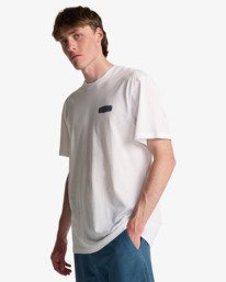 3 Runner Up - T-shirt met korte mouwen voor Heren White EBYZT00514 Billabong
