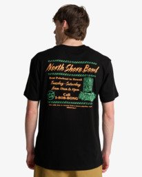 2 Food Court - T-Shirt &agrave; manches courtes pour Homme Noir EBYZT00517 Billabong