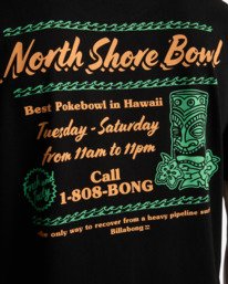 4 Food Court - T-Shirt &agrave; manches courtes pour Homme Noir EBYZT00517 Billabong