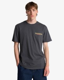 0 Food Court - T-Shirt f&uuml;r M&auml;nner Schwarz EBYZT00517 Billabong