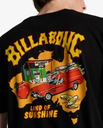 4 Origin - T-shirt met korte mouwen voor Heren Black EBYZT00520 Billabong