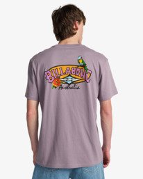 1 Origin - T-shirt met korte mouwen voor Heren Purple EBYZT00520 Billabong
