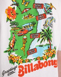 4 Origin - T-shirt met korte mouwen voor Heren White EBYZT00520 Billabong