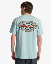 1 Diamond Vision - T-Shirt à manches courtes pour Homme Bleu EBYZT00523 Billabong