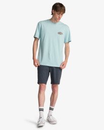 2 Diamond Vision - T-Shirt à manches courtes pour Homme Bleu EBYZT00523 Billabong