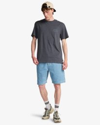 2 Diamond Vision - Short Sleeve T-Shirt for Men Black EBYZT00523 Billabong