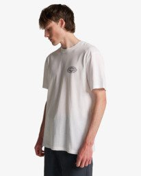 3 Diamond Vision - T-shirt met korte mouwen voor Heren White EBYZT00523 Billabong