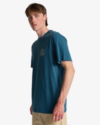 3 Rotor - T-Shirt für Männer Blau EBYZT00524 Billabong