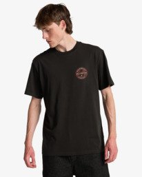 0 Rotor - T-shirt met korte mouwen voor Heren Black EBYZT00524 Billabong