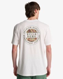 1 Rotor - T-shirt met korte mouwen voor Heren White EBYZT00524 Billabong