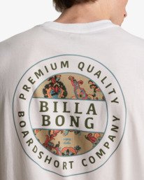 4 Rotor - T-shirt met korte mouwen voor Heren White EBYZT00524 Billabong