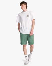 2 Rotor - T-shirt met korte mouwen voor Heren White EBYZT00524 Billabong