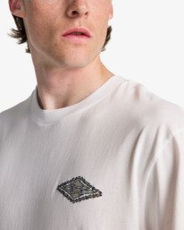 5 Crayon Wave - Short Sleeve T-Shirt for Men White EBYZT00525 Billabong