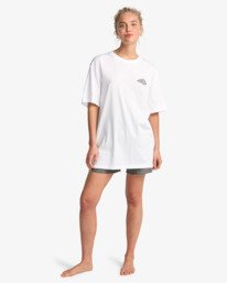 3 Crayon Wave - Short Sleeve T-Shirt for Men White EBYZT00525 Billabong