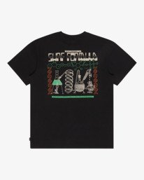 6 Message - Maglietta a maniche corte da Uomo Black EBYZT00528 Billabong