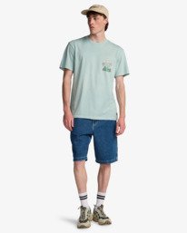 1 Message - T-Shirt f&uuml;r M&auml;nner Blau EBYZT00528 Billabong