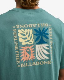 5 Surge - Short Sleeve T-Shirt for Men Green EBYZT00563 Billabong